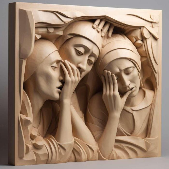 نموذج ثلاثي الأبعاد لآلة CNC 3D Art 